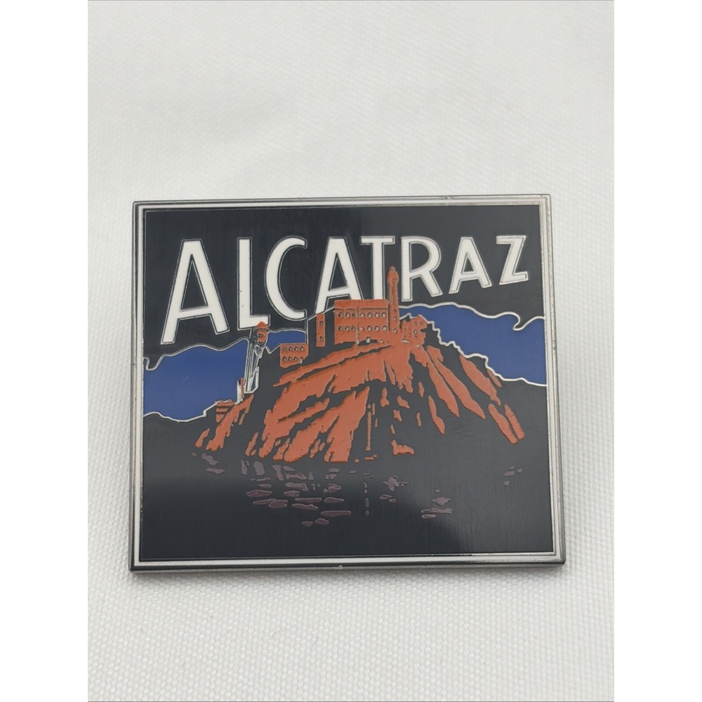Alcatraz Federal Penitentiary California Prison Island Lapel Hat Pin